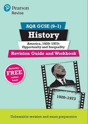 Pearson REVISE AQA GCSE History America, 1920-1973: Opportunity and inequality Revision Guide and Workbook incl. online revision and quizzes - for 2025 and 2026 exams