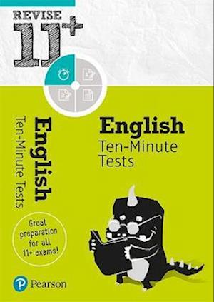 Pearson REVISE 11+ English Ten-Minute Tests - for the 2024 and 2025 exams