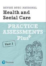 Pearson REVISE BTEC National Health and Social Care Practice Plus U2 - for 2025 exams