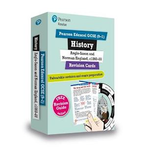 Pearson REVISE Edexcel GCSE History Anglo-Saxon and Norman England: Revision Cards incl. online revision and quizzes - for 2025 and 2026 exams