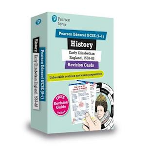 Pearson REVISE Edexcel GCSE History Elizabethan England: Revision Cards incl. online revision and quizzes - for 2025 and 2026 exams