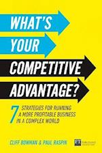 What's Your Competitive Advantage?