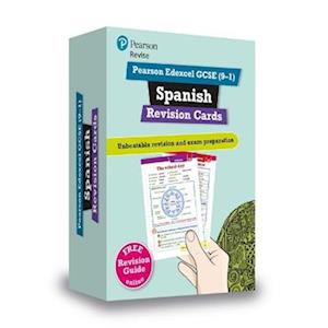 Pearson REVISE Edexcel GCSE Spanish: Revision Cards incl. online revision and audio  - for 2025 exams