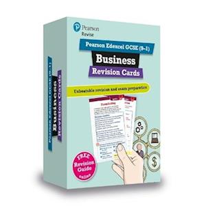 Pearson REVISE Edexcel GCSE Business: Revision Cards incl. online revision and quizzes - for 2025 and 2026 exams