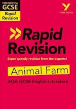 York Notes for AQA GCSE Rapid Revision: Animal Farm catch up, revise and be ready for and 2023 and 2024 exams and assessments