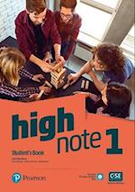 High Note 1 Student's Book with Basic PEP Pack