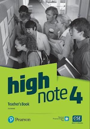 High Note Level 4 Teacher's Book and Student's eBook with Presentation Tool, Online Practice and Digital Resources