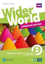 Wider World American Edition 2 Student Book & Workbook with PEP Pack
