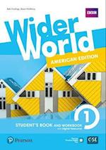 Wider World American Edition 1 Student Book & Workbook with PEP Pack
