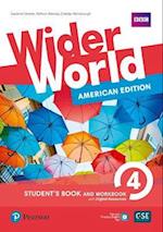 Wider World American Edition 4 Student Book & Workbook with PEP Pack