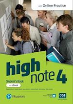 High Note Level 4 Student's Book & eBook with Online Practice, Extra Digital Activities & App