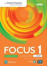 Focus 2ed Level 1 Student's Book & eBook with Online Practice, Extra Digital Activities & App