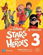 My Disney Stars and Heroes British Edition Level 3 Pupil's Book with eBook and Digital Activities