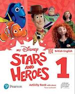 My Disney Stars and Heroes British Edition Level 1 Activity Book with eBook