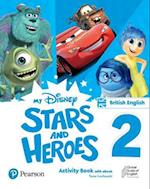 My Disney Stars and Heroes British Edition Level 2 Activity Book with eBook