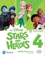 My Disney Stars and Heroes British Edition Level 4 Activity Book with eBook