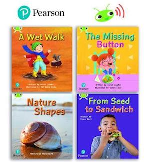 Learn to Read at Home with Bug Club Phonics: Phase 1 - Early Years and Reception (2 fiction and 2 non-fiction books)