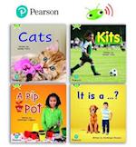 Learn to Read at Home with Bug Club Phonics: Phase 2 - Reception Term 1 (4 non-fiction books) Pack B