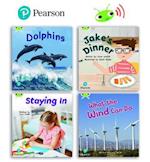 Learn to Read at Home with Bug Club Phonics: Phase 5 - Year 1, Terms 1 and 2 (4 non-fiction books) Pack B