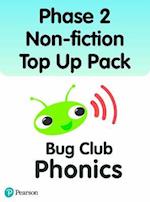 Bug Club Phonics Phase 2 Non-fiction Top Up Pack (16 books)