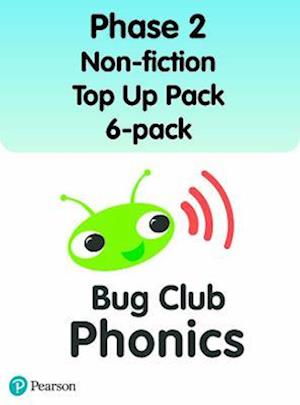 Bug Club Phonics Phase 2 Non-fiction Top Up Pack 6-pack (96 books)
