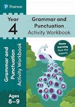 Pearson Learn at Home Grammar & Punctuation Activity Workbook Year 4