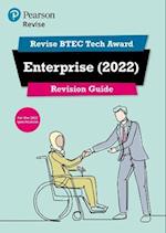 Pearson REVISE BTEC Tech Award Enterprise Revision Guide inc online edition - for 2025 and 2026 exams