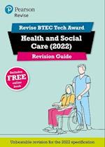 Pearson REVISE BTEC Tech Award Health and Social Care 2022 Revision Guide inc online edition - 2023 and 2024 exams and assessments
