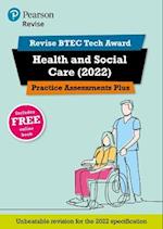 Pearson REVISE BTEC Tech Award Health and Social Care 2022 Practice Assessments Plus - 2023 and 2024 exams and assessments