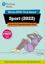 Pearson REVISE BTEC Tech Award Sport 2022 Practice Assessments Plus - 2023 and 2024 exams and assessments