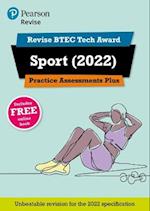 Pearson REVISE BTEC Tech Award Sport Practice Plus - for 2025 and 2026 exams