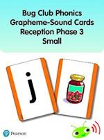 Bug Club Phonics Grapheme-Sound Cards Reception Phase 3 (Small)