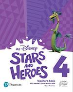 My Disney Stars and Heroes American Edition Level 4 Teacher's Book with Teacher's Portal Access Code