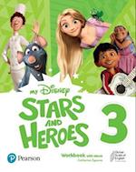 My Disney Stars and Heroes American Edition Level 3 Workbook with eBook