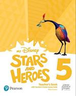 My Disney Stars and Heroes American Edition Level 5 Teacher's Book with Teacher's Portal Access Code