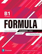 Formula B1 Preliminary Coursebook without key & eBook with Online Practice Access Code