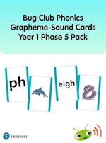 Bug Club Phonics Grapheme-Sound Cards Year 1 Phase 5 Pack