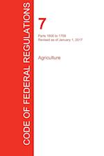 Cfr 7, Parts 1600 to 1759, Agriculture, January 01, 2017 (Volume 11 of 15)