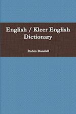 English / Kleer English Dictionary 