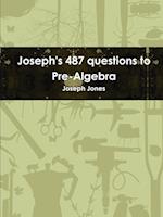 Joseph's 487 questions to Pre-Algebra