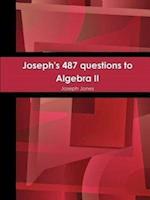 Joseph's 487 questions to Algebra II