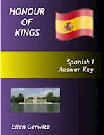 Honour of Kings Spanish 1 Answer Key 