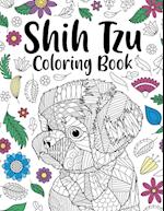 Shih Tzu Adult Coloring Book