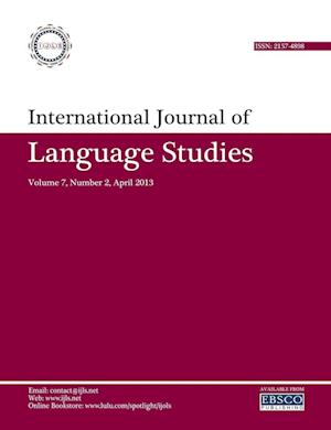 International Journal of Language Studies (IJLS) - volume 7(2)