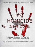 One Eight Seven Homicide: New York