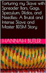 Torturing my Slave with Spreader Bars, Gags, Speculum, Dildos, and Needles: A Brutal and Intense Slave and Master BDSM Story