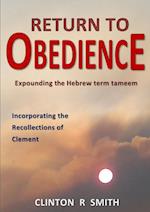 RETURN TO OBEDIENCE