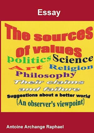The sources of values
