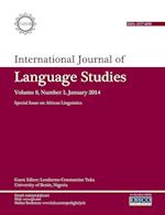 International Journal of Language Studies (IJLS) - volume 8(1) 