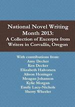 National Novel Writing Month 2013